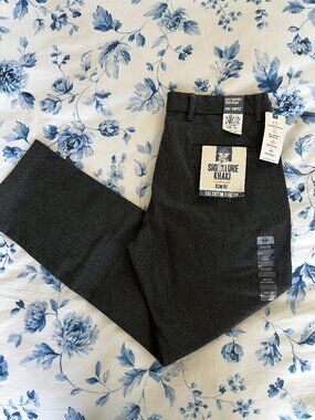 Men's Dockers Charcoal Slim Fit Signature Khaki Pants 34x30